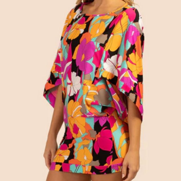 Trina Turk Gemini Swim Cover-Up Tunic NWT - Picture 3 of 13